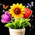 Flower Matching Game MOD Unlimited Money 13.7