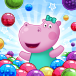 Hippo Bubble Pop Game MOD Unlimited Money 1.2.1