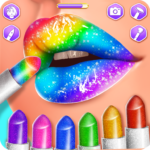 Lip Art Lipstick Makeup Game MOD Unlimited Money 4.7