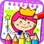 Princess Coloring Book Games MOD Unlimited Money 1.110