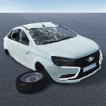 Crash test AvtoVAZ Lada MOD Unlimited Money 1.9.8
