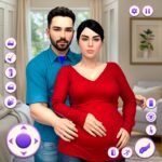 Pregnant Mom Game Family life MOD Unlimited Money VARY