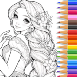 Princess ColoringDrawing Game MOD Unlimited Money 1.801 Princess ColoringDrawing Game MOD Unlimited Money 1.801